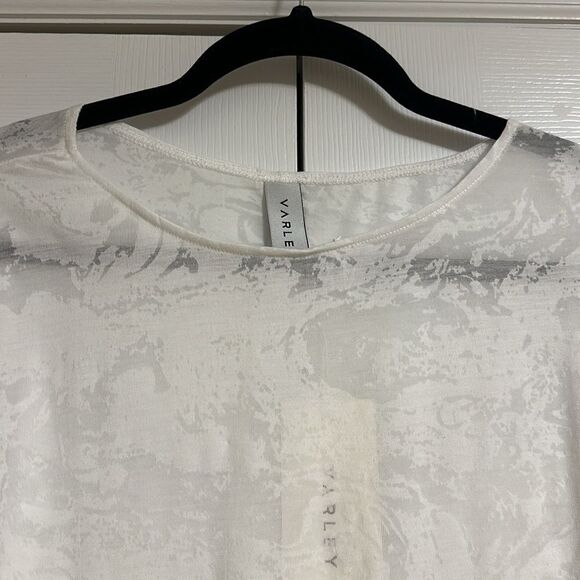 Varley White Sheer Almo Tee - XS and L - Picture 3 of 6